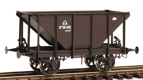 Ferro Train 850-105 - Austrian 2axle ore hopper car, kkStB 59 405, brown 